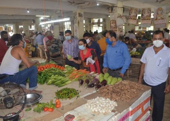 Price Hike : Administrative drives in Agartala markets continue